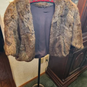 Unique Vintage Fur with Concealed Pockets