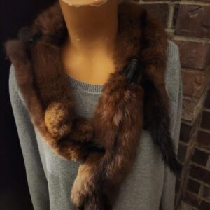 Vintage 4 Mink Collar